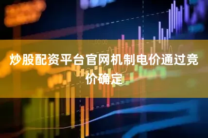 炒股配资平台官网机制电价通过竞价确定